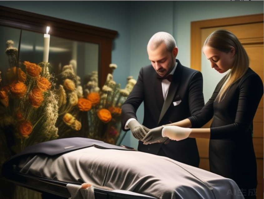 立山区遗体运输整理